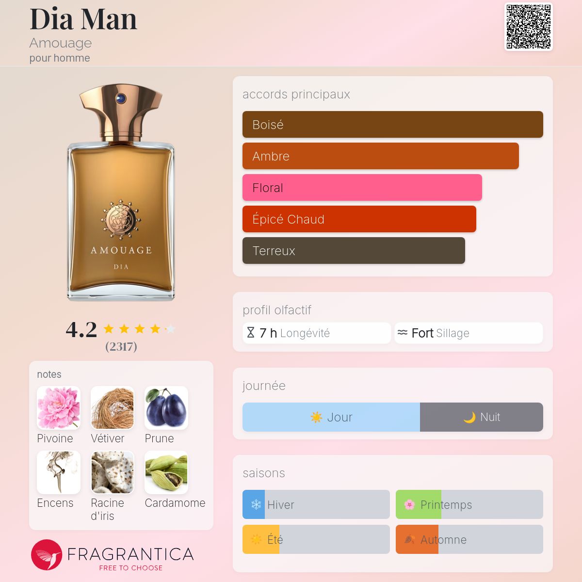 AMOUAGE DIA MAN