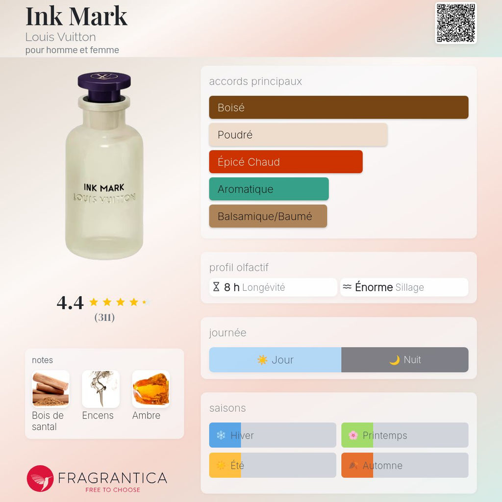LOUIS VUITTON INK MARK