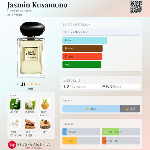 ARMANI JASMIN KUSAMONO
