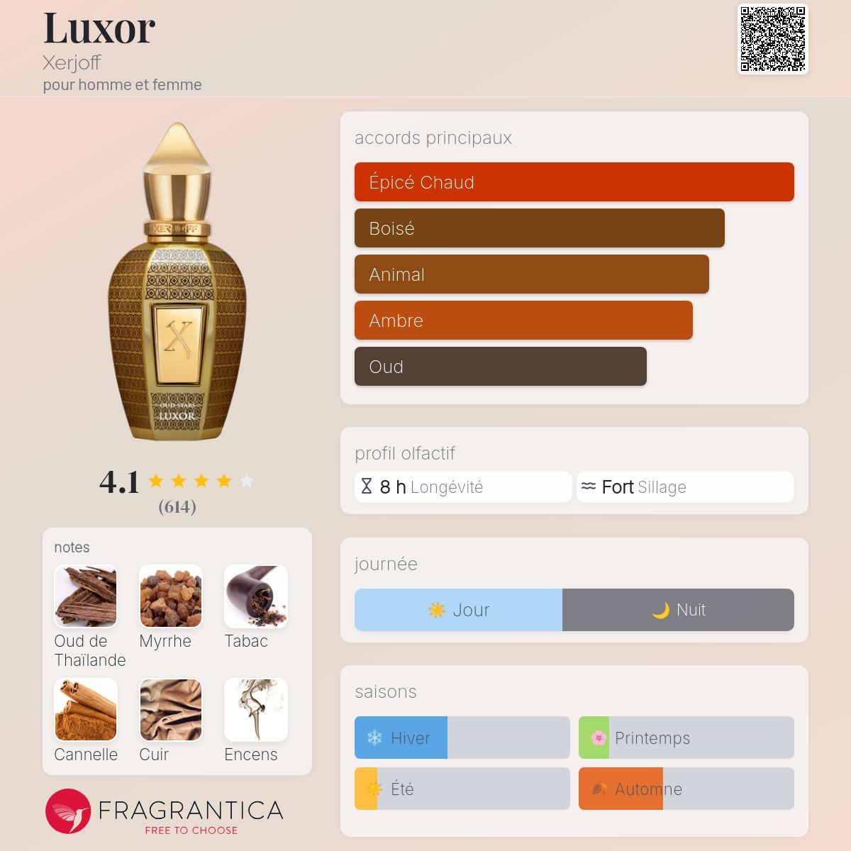XERJOFF LUXOR